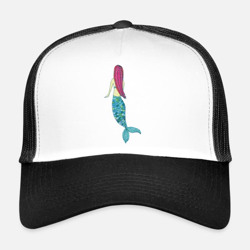 meerjungfrau impressionismus Trucker Cap
