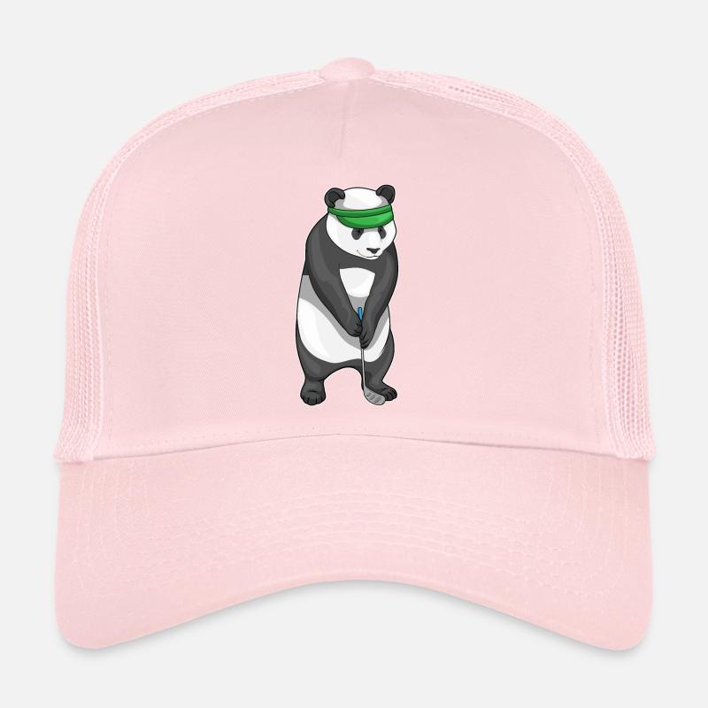 Panda Golf Golfschläger Trucker Cap