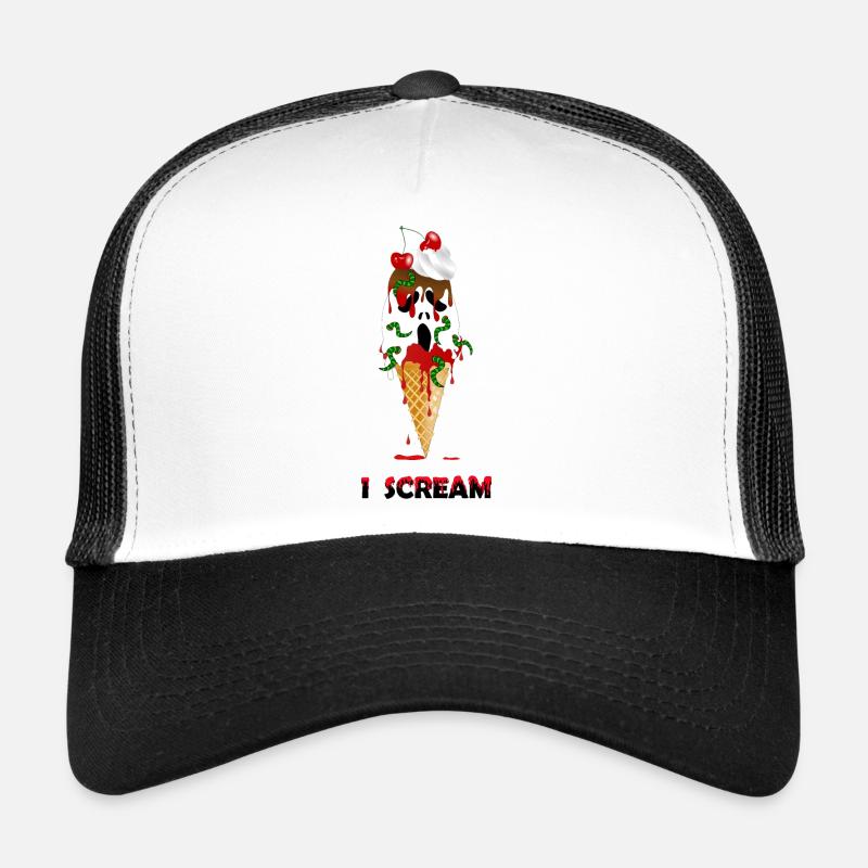 Glace Halloween Casquette trucker 