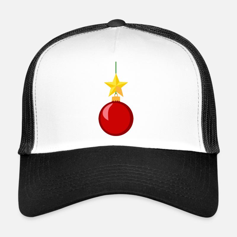 Christmas tree decorations Trucker Cap