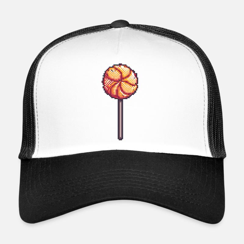 Pixel-Lolli am Stiel Trucker Cap