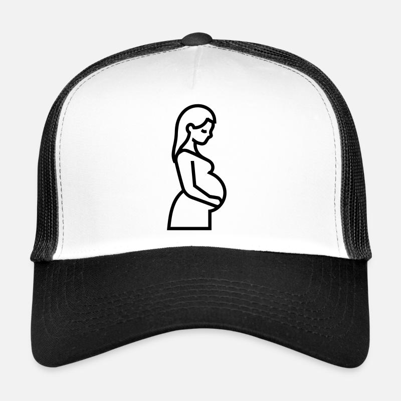 femme enceinte Casquette trucker 