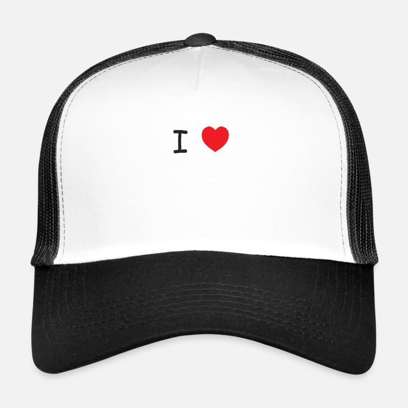 I love Casquette trucker 