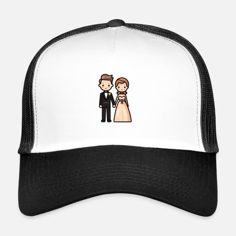 Newlyweds Wedding Trucker Cap