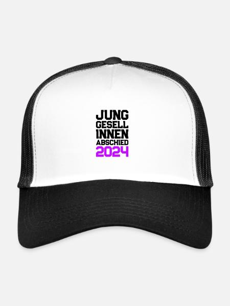 Hen Party 2024 Hen - Trucker Cap - white/black - Front