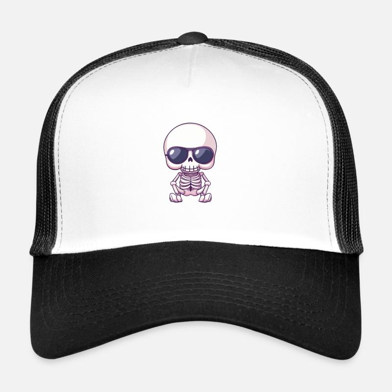 Zombie Halloween Skelett Cool Trucker Cap