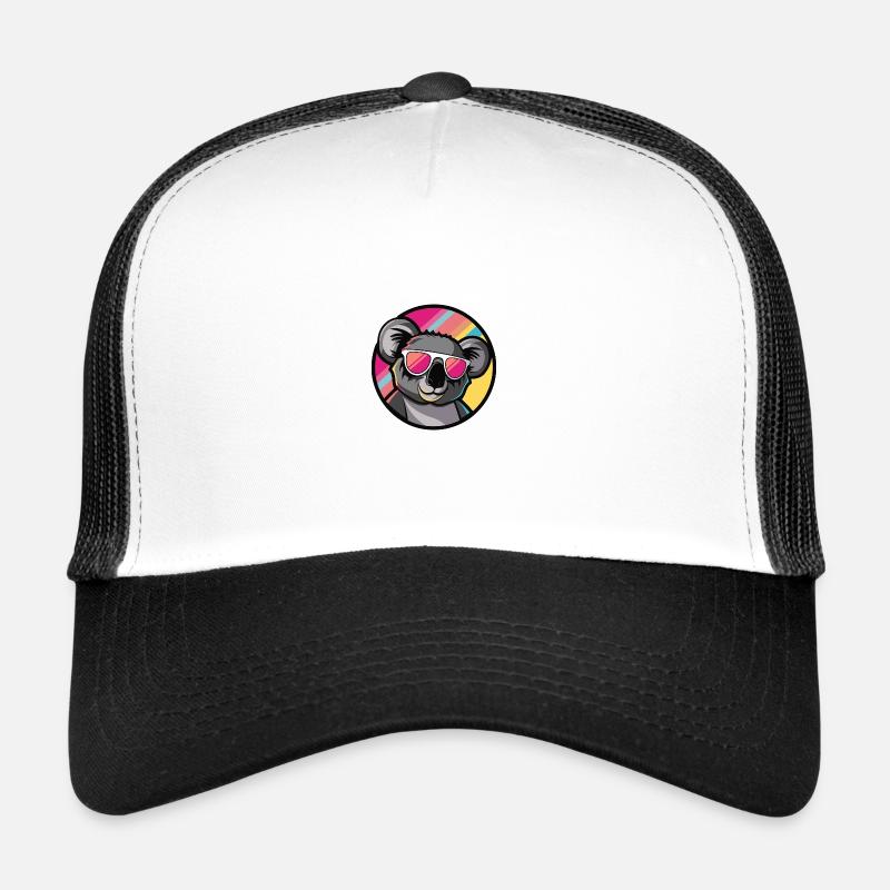 Koala Comic Cool Summer Trucker Cap