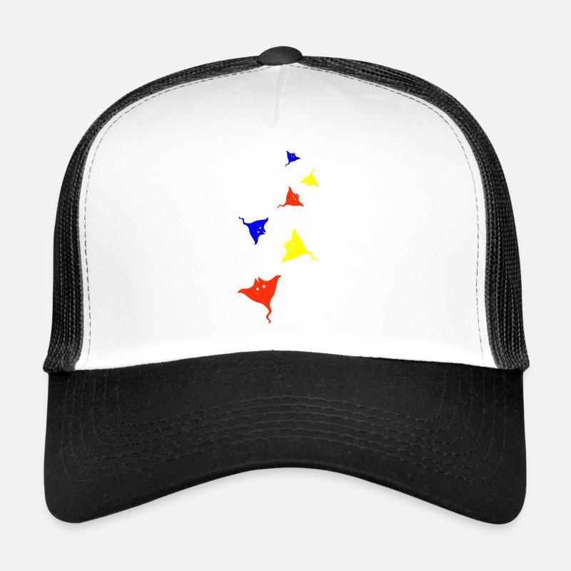 Seeigelicon Bunt Casquette trucker 