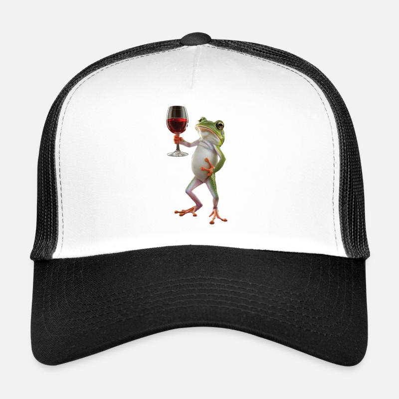 Frosch Wein Trucker Cap