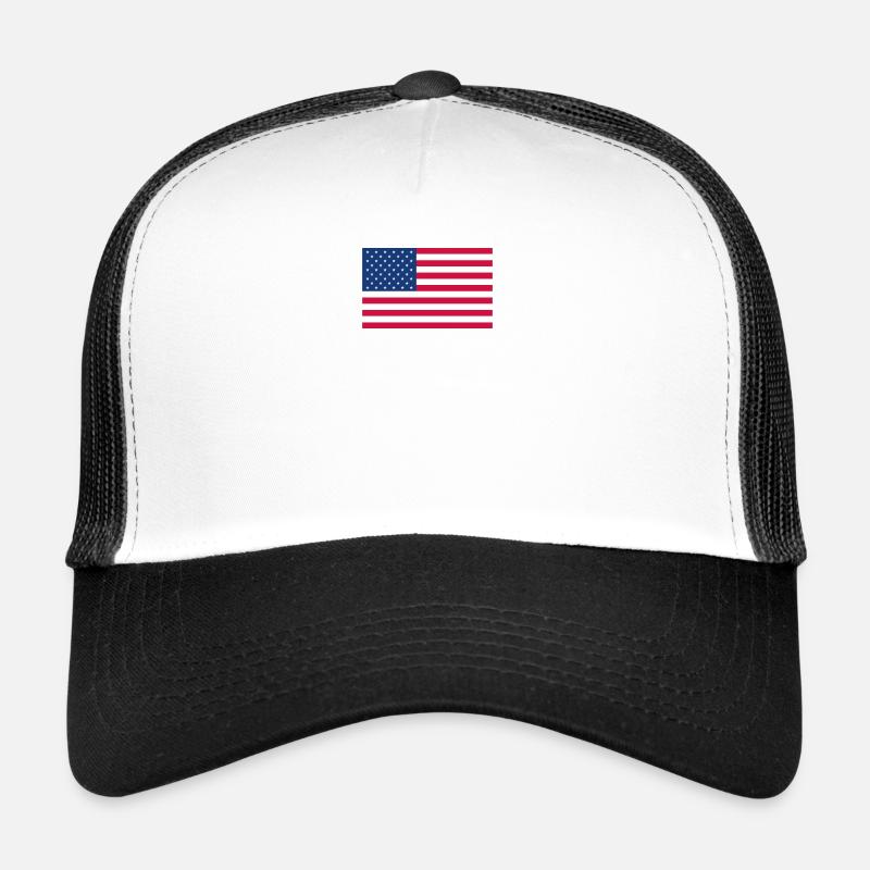 drapeau américain Casquette trucker 