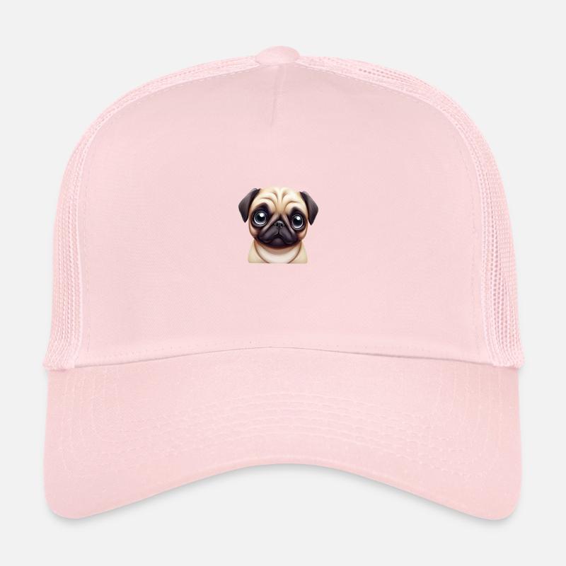 Mopszucht Kunst Trucker Cap