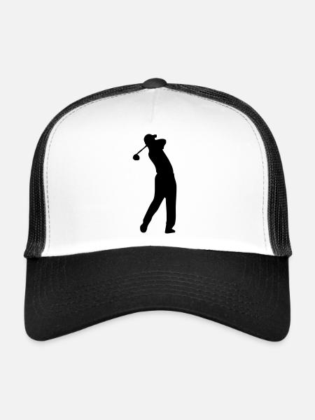 golf - Trucker Cap - white/black
