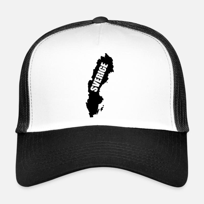 Suède Sverige Casquette trucker 