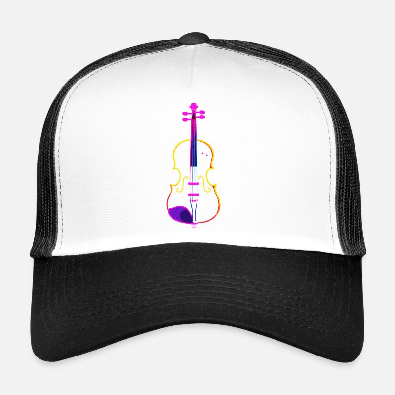 Violin Lineart Trucker Cap