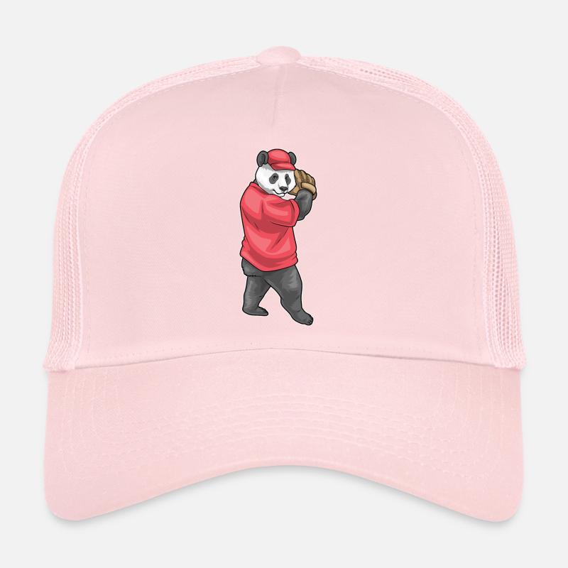 Panda Baseball Baseballhandschuh Trucker Cap