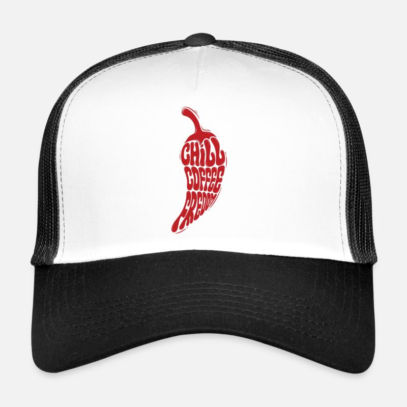 CHILL COFFEE FREEDOM – lass uns reden. Trucker Cap