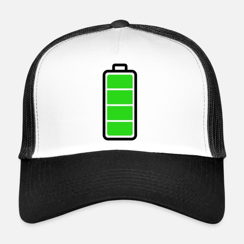 schwache Batterie Trucker Cap