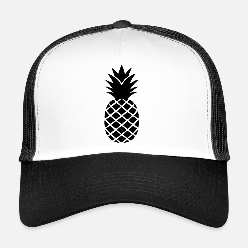 Ananas-Silhouette – Tropisches Statement-Design Trucker Cap
