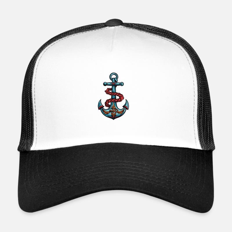 Anker Symbol Hafen Trucker Cap