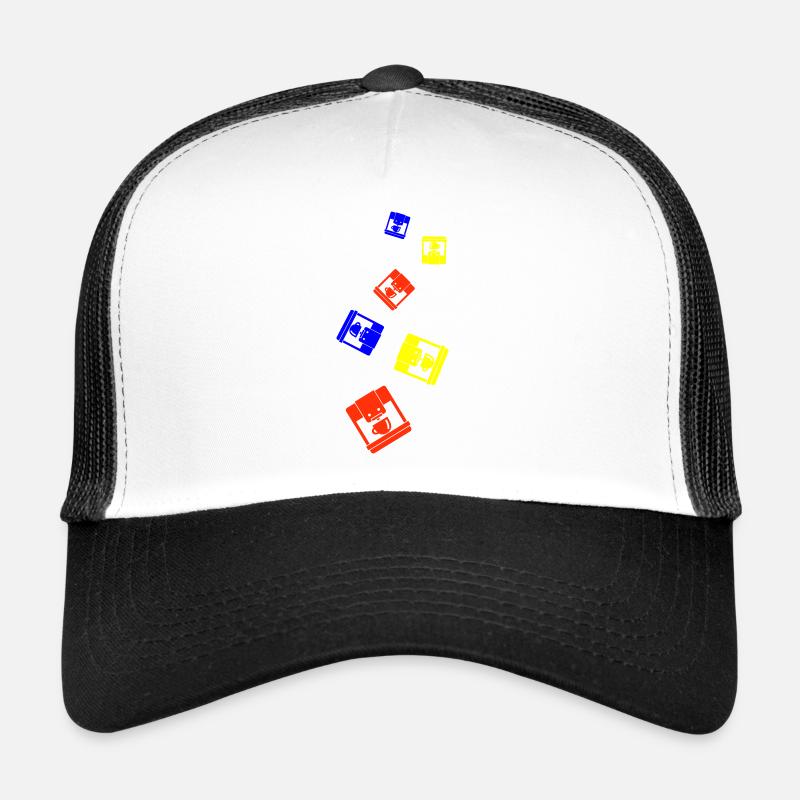 Coffee machine symbol Trucker Cap