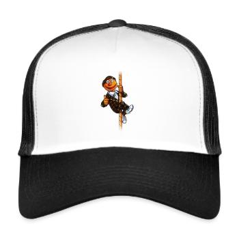 Spencer von HALLO SPENCER - Trucker Cap - Weiß/Schwarz - Vorne