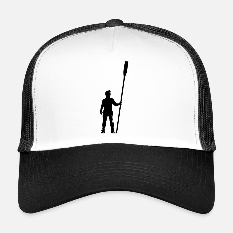 Rower - Trucker Cap - white/black