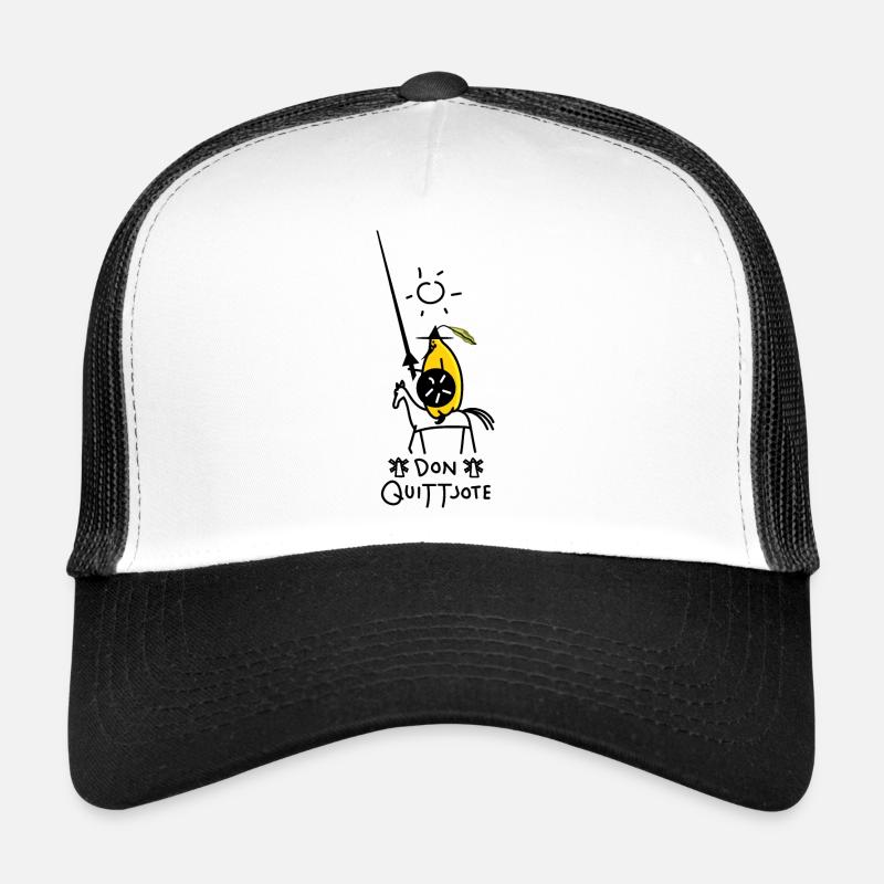Lustige Quitte als Ritter Trucker Cap