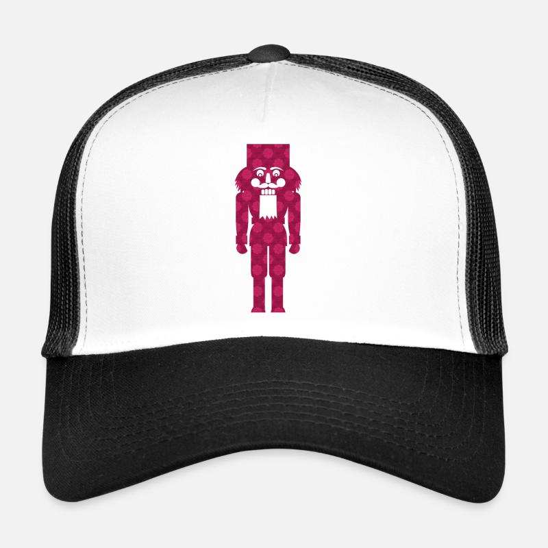 Nutcracker Christmas Decoration Texture Pattern Trucker Cap
