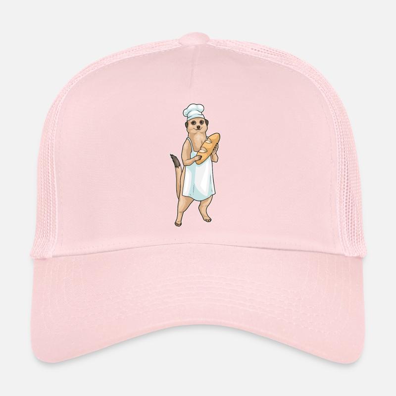 Erdmännchen Bäcker Brot Trucker Cap
