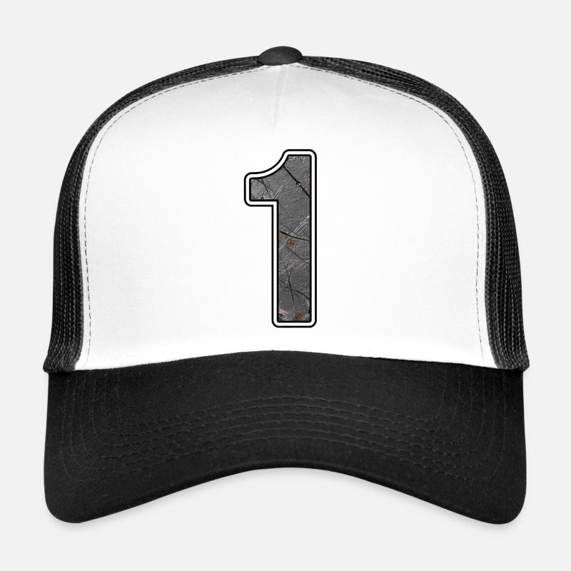 One Concrete Texture Design Trucker Cap