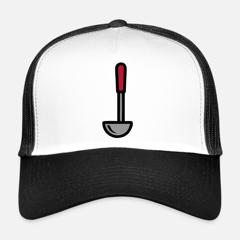 Chef de restaurant de cuisine de soupe à louches Casquette trucker 