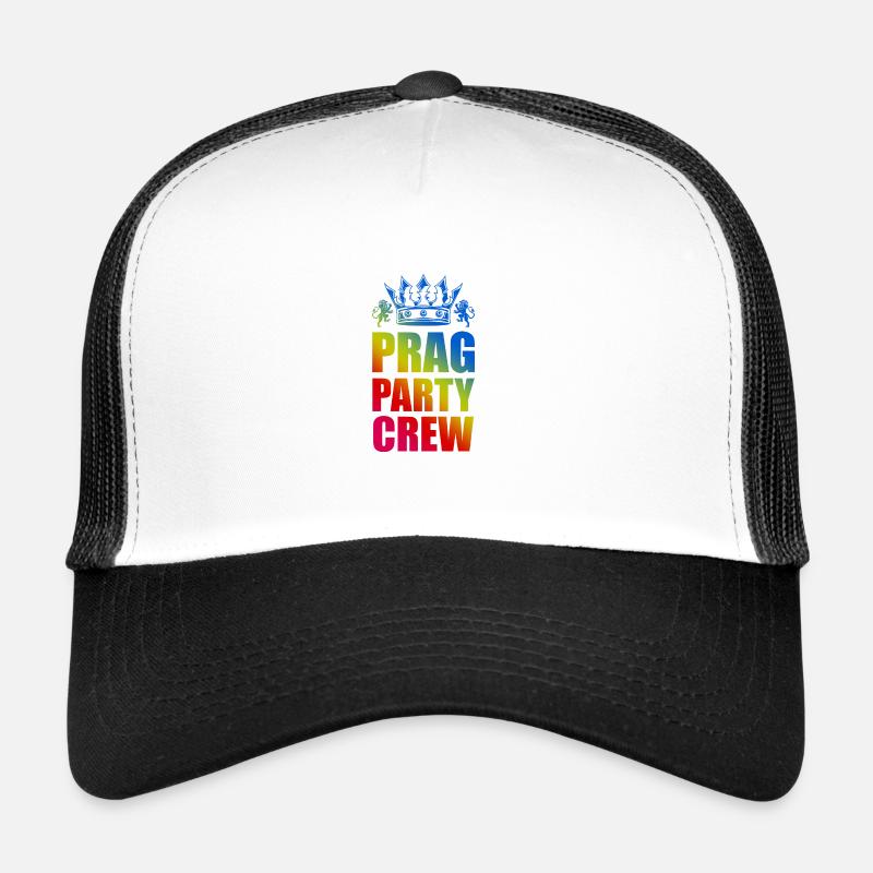 Dicton de l’équipe de la fête de Prague Casquette trucker 