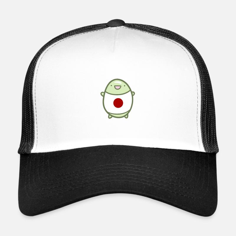 Süße Bohne - Japan - Trucker Cap - Weiß/Schwarz