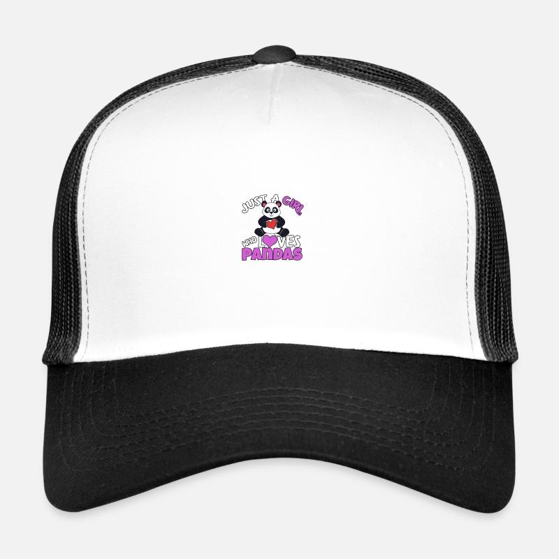 Panda Mädchen Unglaublich Liebe Herz I Geschenk Trucker Cap