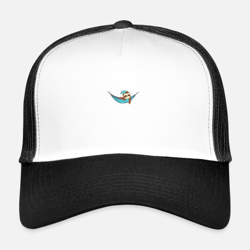 Sleeping Sloth Cute Cute Sloth Gift Idea Trucker Cap