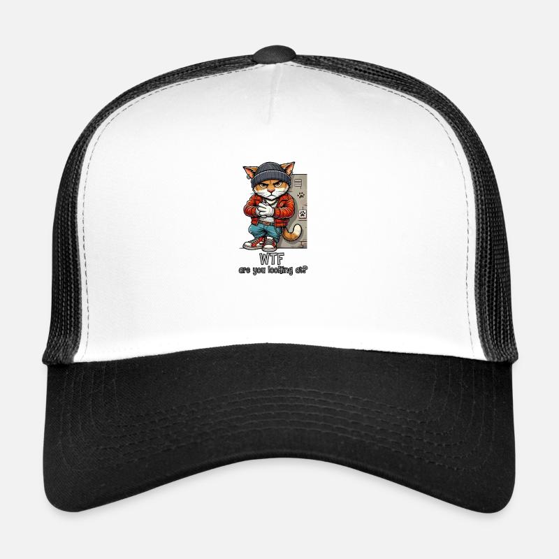 WTF schaust du dir an? Trucker Cap
