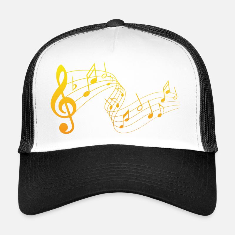Musical notes Trucker Cap
