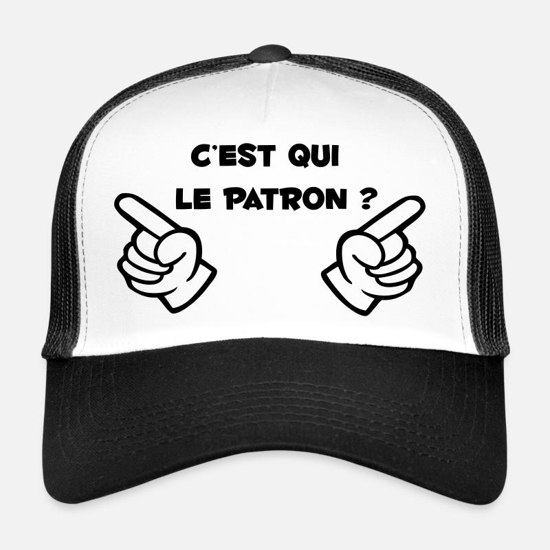 citation humour pour boss chef Casquette trucker 