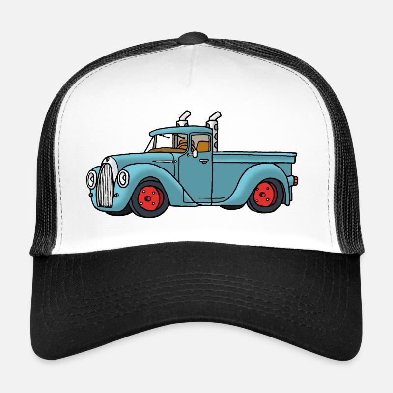 Pick Up - Trucker Cap - Weiß/Schwarz