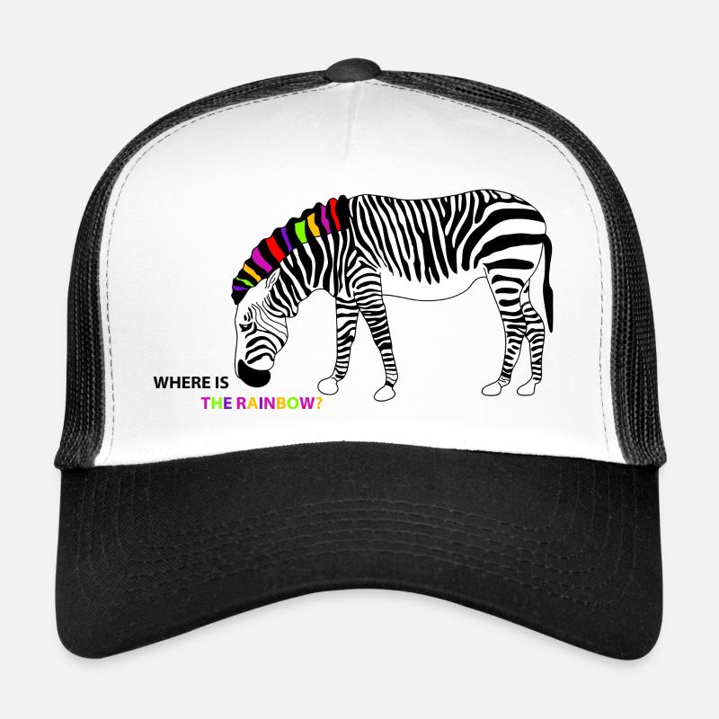 The rainbow Casquette trucker 