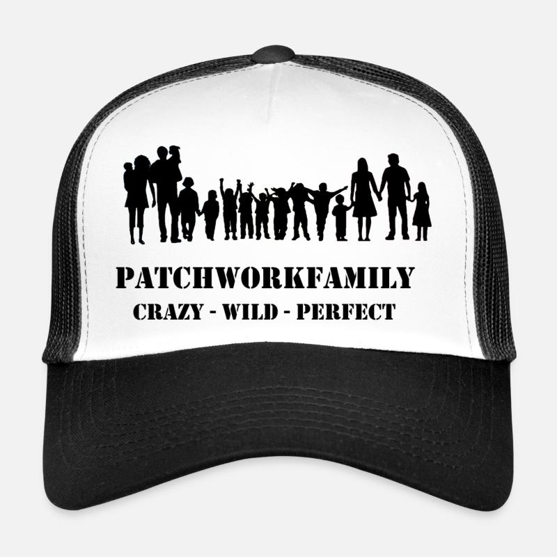 Patchworkfamily - family - patchwork - gift Trucker Cap