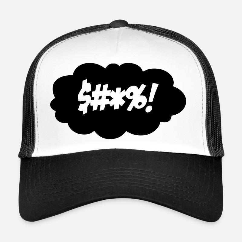 A curse in a thinking cloud $#*%! * Trucker Cap