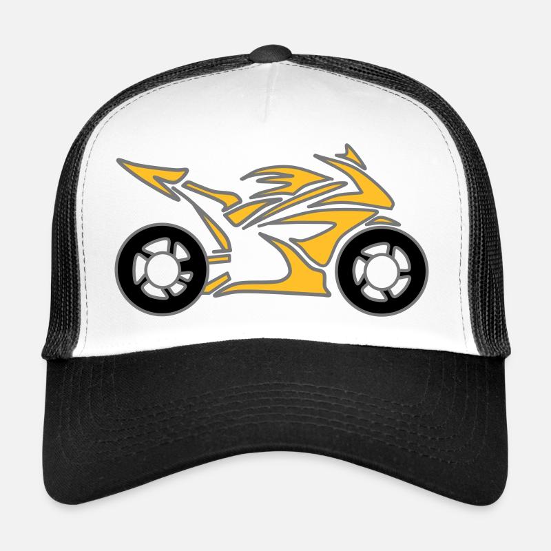 Moto Vélo Chopper Mobylette Roll Casquette trucker 