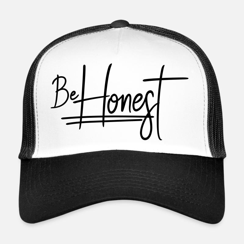 Logo Soyez honnête Casquette trucker 