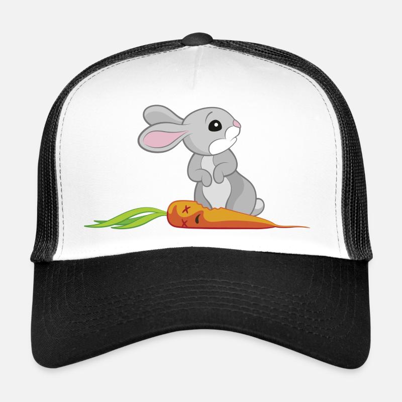 Häschen mit Möhre Trucker Cap
