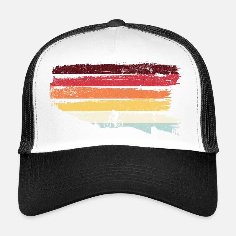 Rainbow Ride at Sunset Trucker Cap
