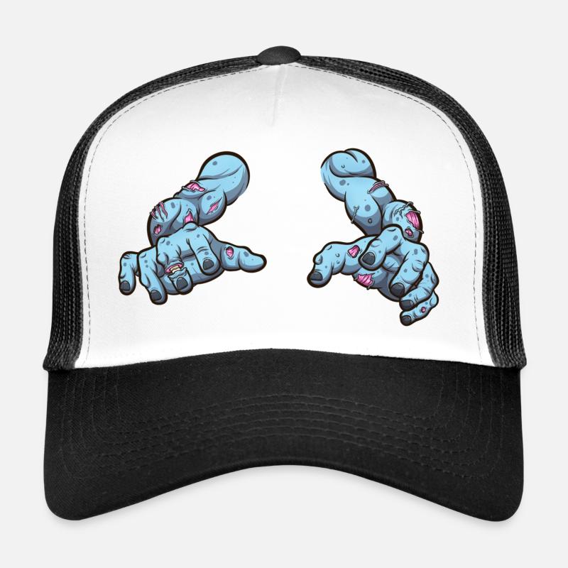 Zombie Arms - Trucker Cap - white/black