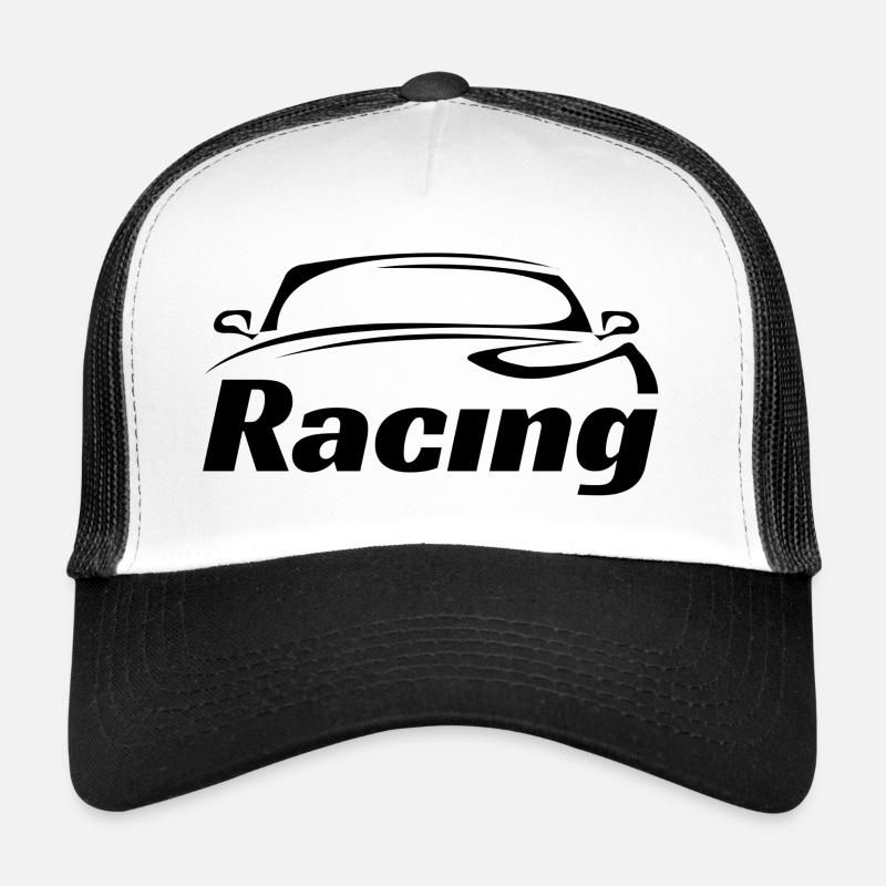 Car Resing 🖤 - Trucker Cap - white/black