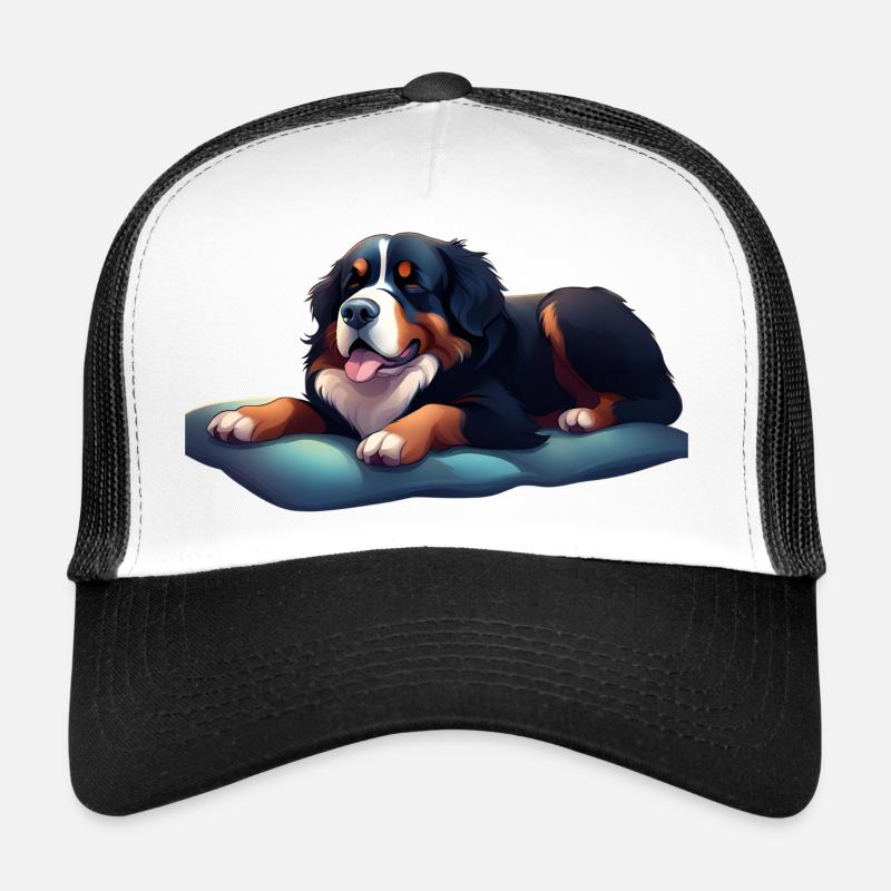 Bernhardiner Motiv einfach Trucker Cap
