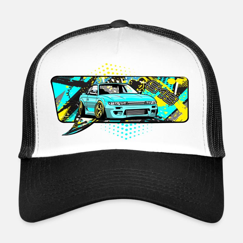 S13 Bubble Comic Trucker Cap